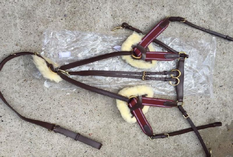 Horse Leather Harness Belt