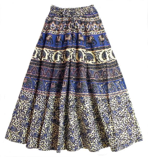 Ladies Digital Printed Skirts