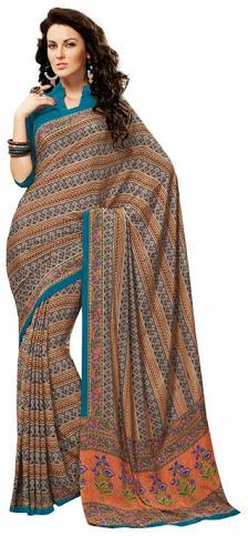 Crepe Saree