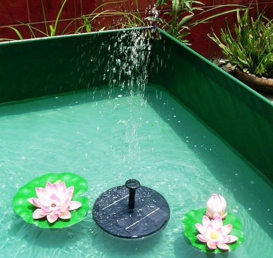 Floating Solar Fountain