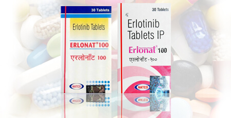 Erlonat Erlotinib 100 mg Tablets