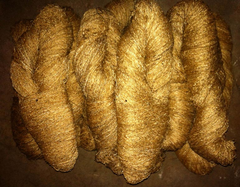 Muga Silk Yarns - Raw Muga Silk Yarns Exporter from Mumbai