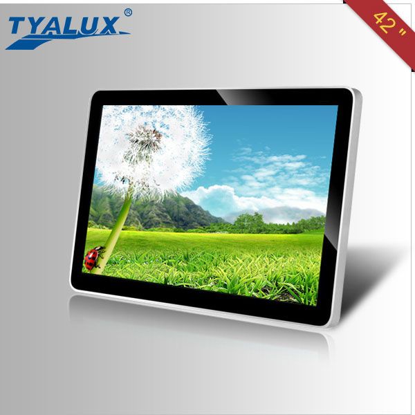 Wall Mounted 42 Inch Multi-function LCD Advertising Player