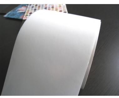 Glossy White Polypropylene Label