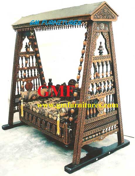 wooden cradle for elders