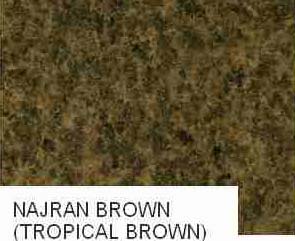 Najran Brown Granite Slab