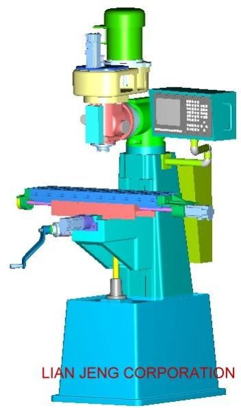 Taiwan Small Nc Milling Machine CF-A2NC