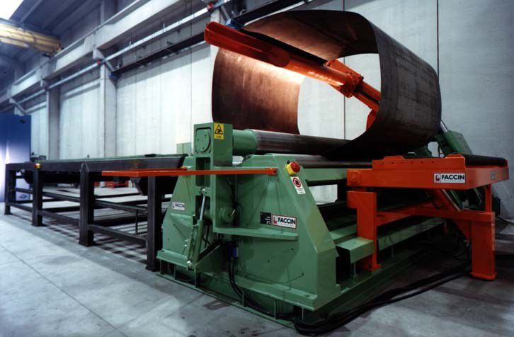 4 Rolls Synchronized Plate Bending Rolls