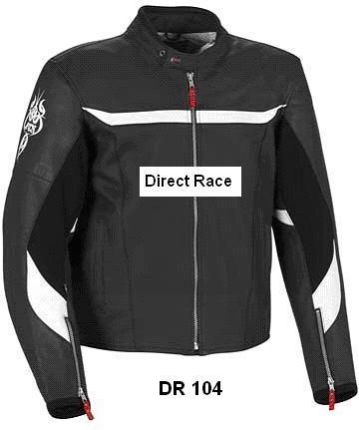 Motorbike Leather Jacket Dr 104