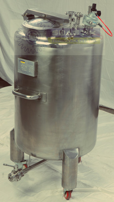 Mobile Air Operated Perfume Mixing Vessel