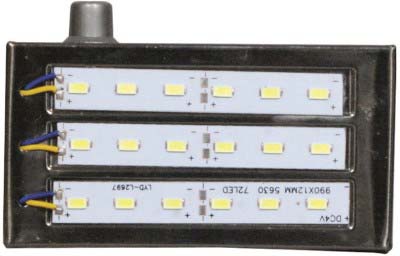 SMD RECHARGABLE EMERGENCY LIGHT, Bulb Type : LED