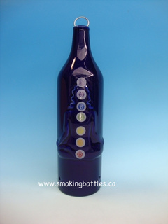 Blue 7 Chakras Smoking Incense Bottle