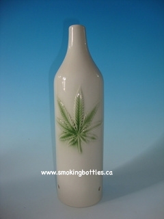 Leaf Smoking Incense Bottle