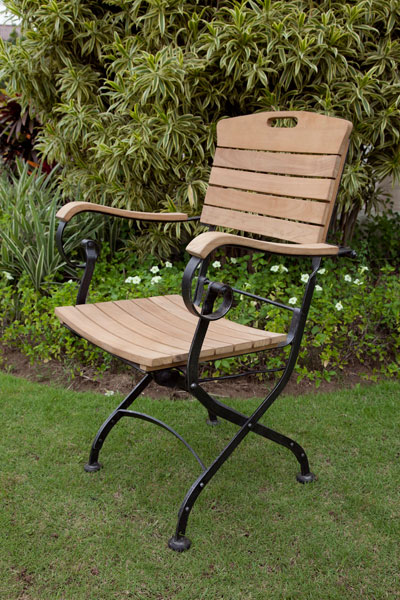 Hawaii Folding Arm Chair