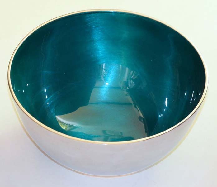 Aluminum Round Serving Bowl