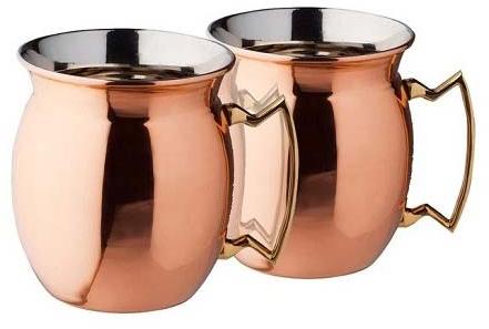 Copper Barrel Lip Mug