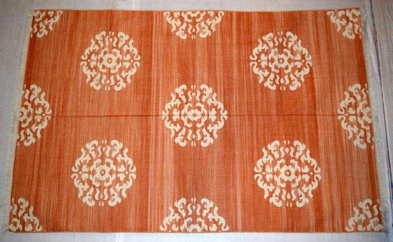 Arihant8 Cotton Durries, for Home, Hotel, Marriage, Parties, Size : 40x30inch, 40x40Inch, 45x35inch