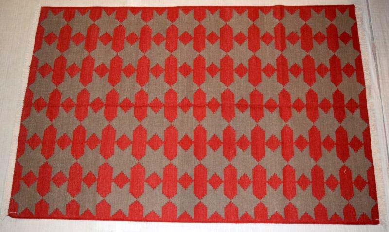 Cotton Flat Weave Assorted Rug, for Homes, Size : 4x6 Feet