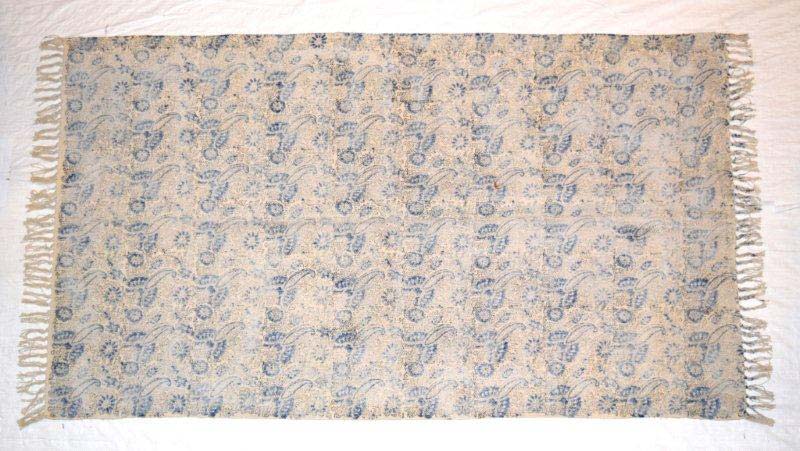 Attractive Pattern Beautiful Cotton Printed Rug, for Homes, Size : Multisize, 4x6 Feet