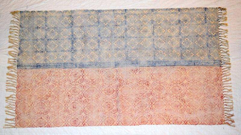 Small Cotton Printed Floor Rug, for Homes, Size : Multisize, 4x6 Feet