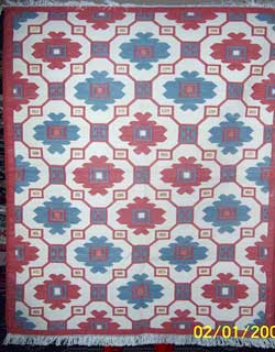 SAC5064B Cotton Striped Rugs, for Bathroom, Home, Hotel, Office, Restaurant, Size : 2x3feet, 5x6feet