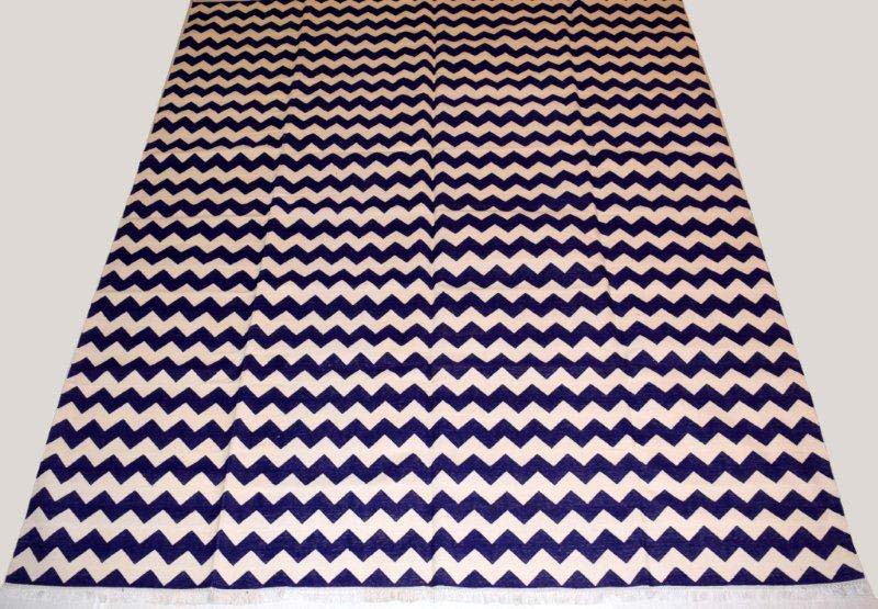 Cotton Zigzag Floor Rug