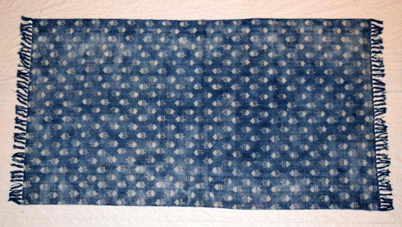 Attractive Pattern Small Cotton Dhurrie Rug, for Homes, Hotel, Size : 4x6 Feet