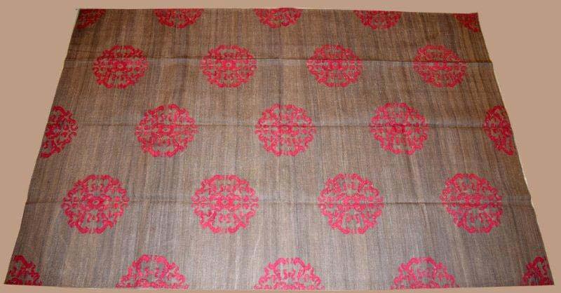 VICD0110 Arihant Art Cotton Rugs, for Home, Hotel, Office, Restaurant, Technics : Hand Made, Handloom