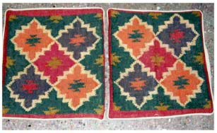 Square Cu - 3007 Cushion Cover Rugs, for Home, Hotel, Office, Size : 18x18inch