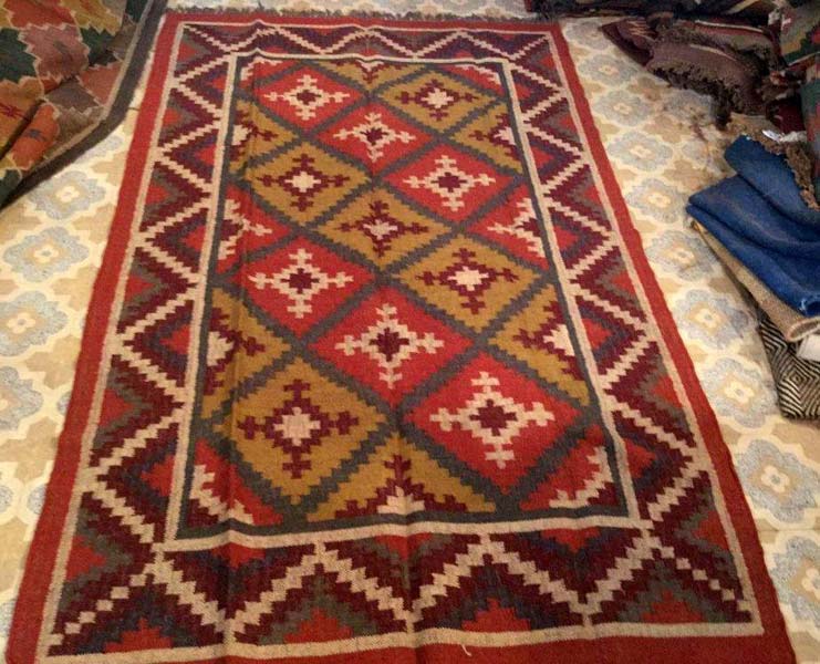 ASSORTED Art Decor Kilim Rug, Size : 4x6 Feet