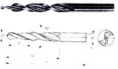 Solid Carbide Subland Drill