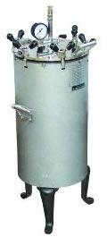 Round Metal Vertical Autoclave, for Laboratory Use, Certification : CE Certified