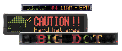 Indoor Scrolling Text LED Signs