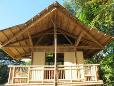 Bamboo Arch Roof