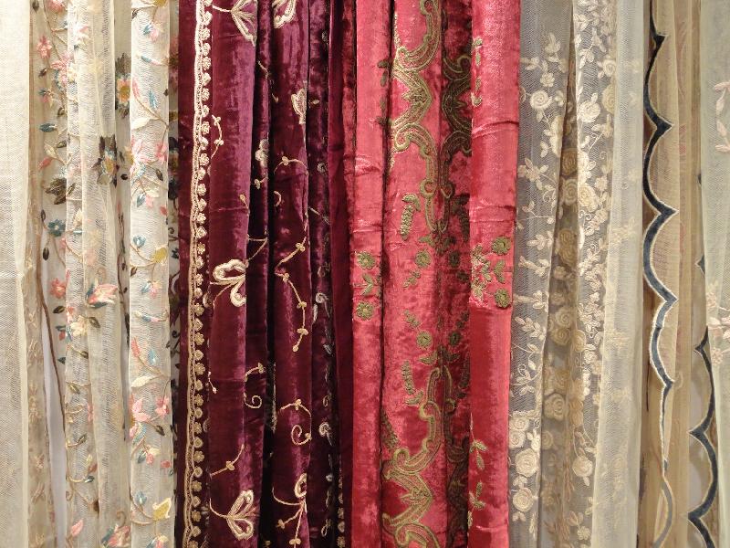 Designer Hand Embroidered Curtains