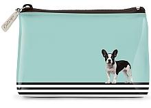 Dog on Stripe Small Pouch
