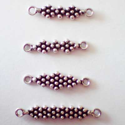 SB-12 silver beads
