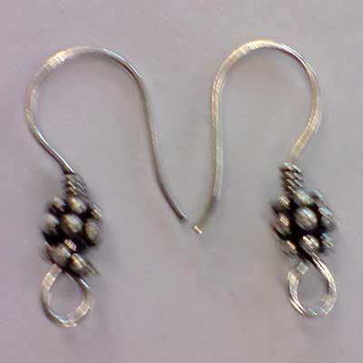 SEH-02  silver beads