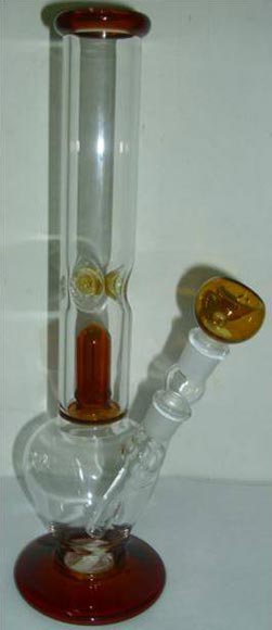 Glass Water Percolator Pipe