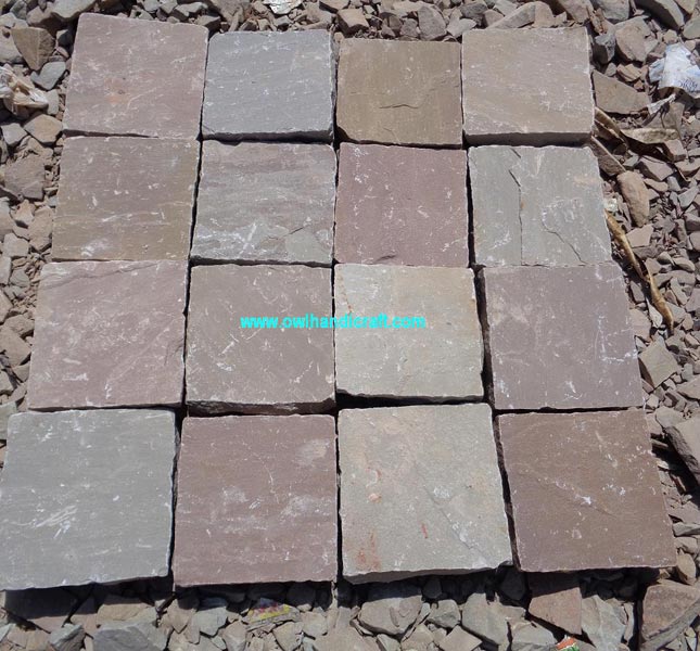 Kandla Multi Colored Paver Sandstone