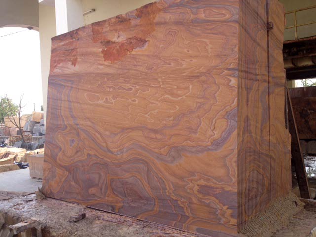 Honed Rainbow Sandstone, Color : Multicolor