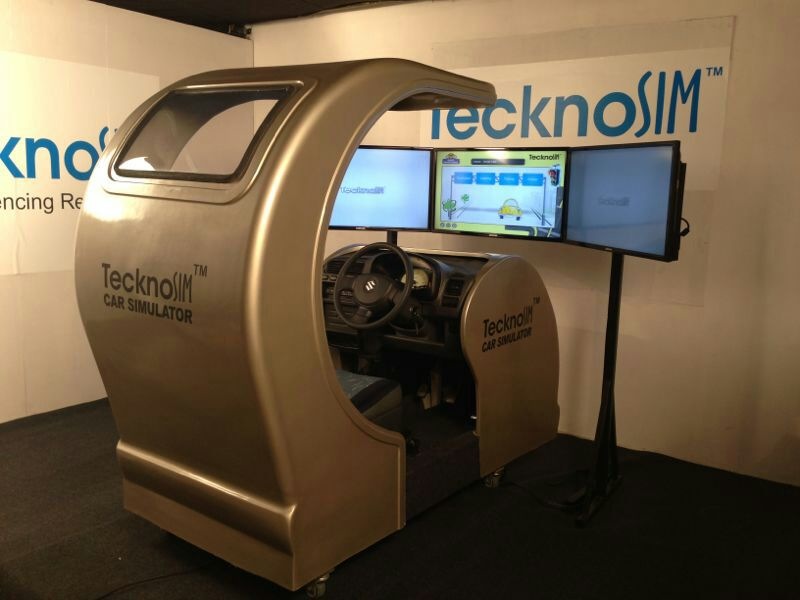 TecknoSIM Car Driving Simulator, for Driver Training