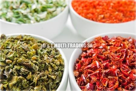 dehydrated vegetables