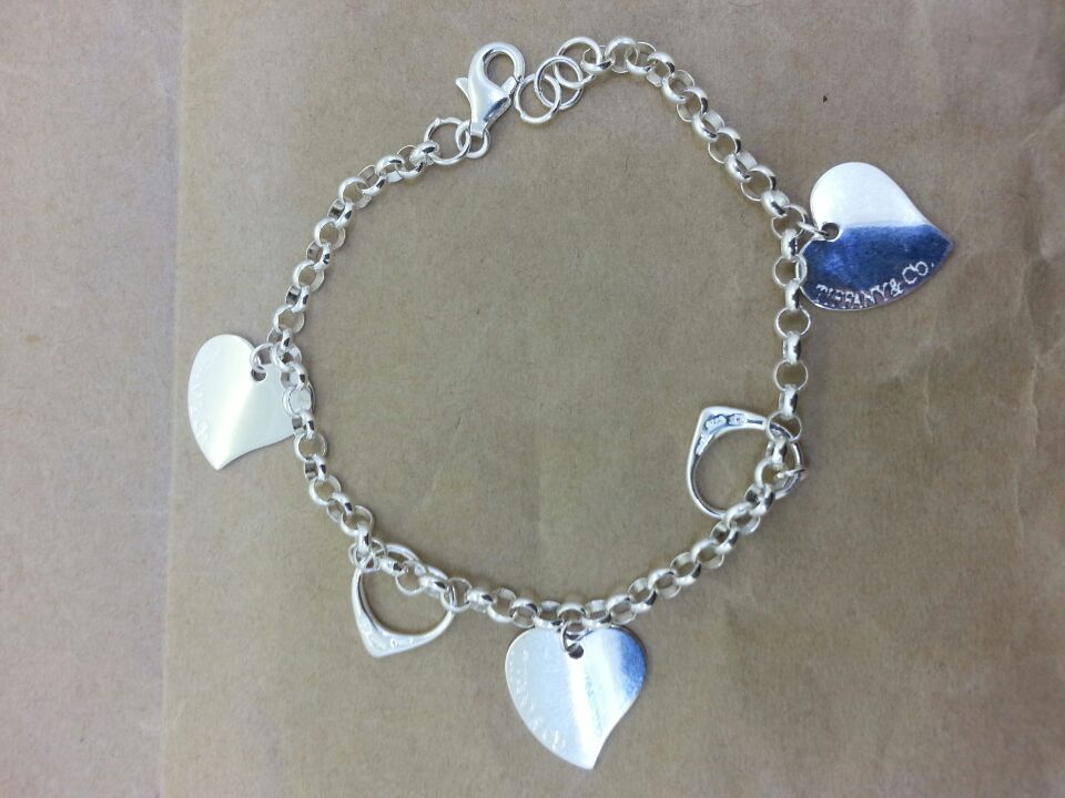 Buy Fira Triple Heart Pendant Silver Anklet Online at Best Prices in India   JioMart