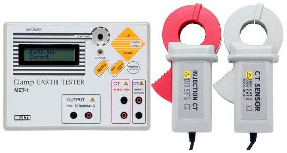 Clamp earth tester