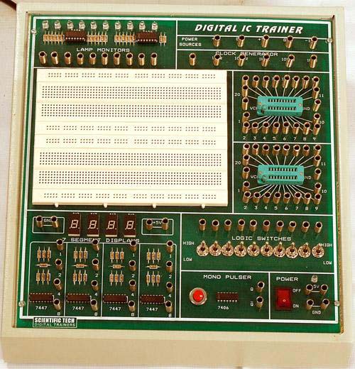 Digital Integrated Circuit Trainer Kit