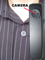 Spy Button Camera