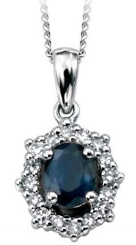 Diamond Gemstone Pendant (CWDGP220)