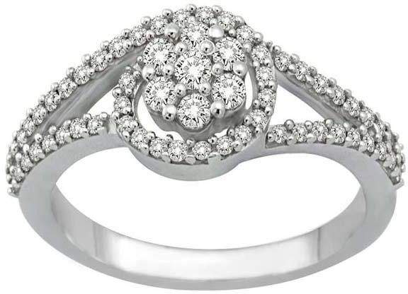 Diamond White Gold Ring (CWDWGR0002)
