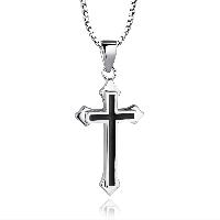 Silver cross pendants